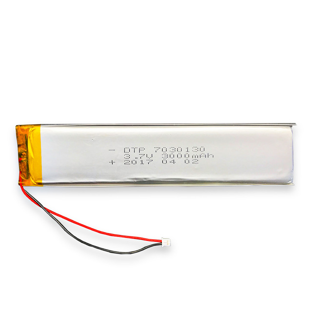 Pouch Lithium Ion Polymer Battery Cells 3.7V 3000mAh 11.1Wh with PCB and Connector Wholesale OEM ODM