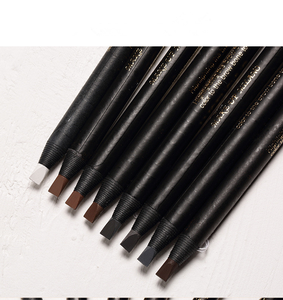 ดินสอเขียนคิ้วไม้ตุ่นปากเป็ดดินสอเขียนคิ้วเครื่องสำอาง8สีฉลากตามสั่ง - Product Image 2