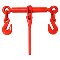 Harnais de levage à levier de serrage à cliquet réglable en acier allié 1/4 5/16 avec crochet et œillet à dégagement rapide, personnalisable, pour câble de sécurité