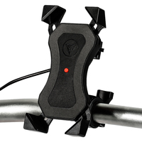 Motowolf Custom 12V 4-6.6 Inch Plastic Adjustable Racing Motor Phone Holder Mount