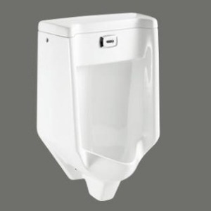 Urinoir mural en céramique CR 480x325x800mm avec capteur automatique pour hommes - Product Image 1