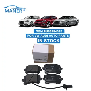 MANER-sistemas de frenos traseros para coche, pastillas de freno para Audi vw, 8U0698451E, gran oferta