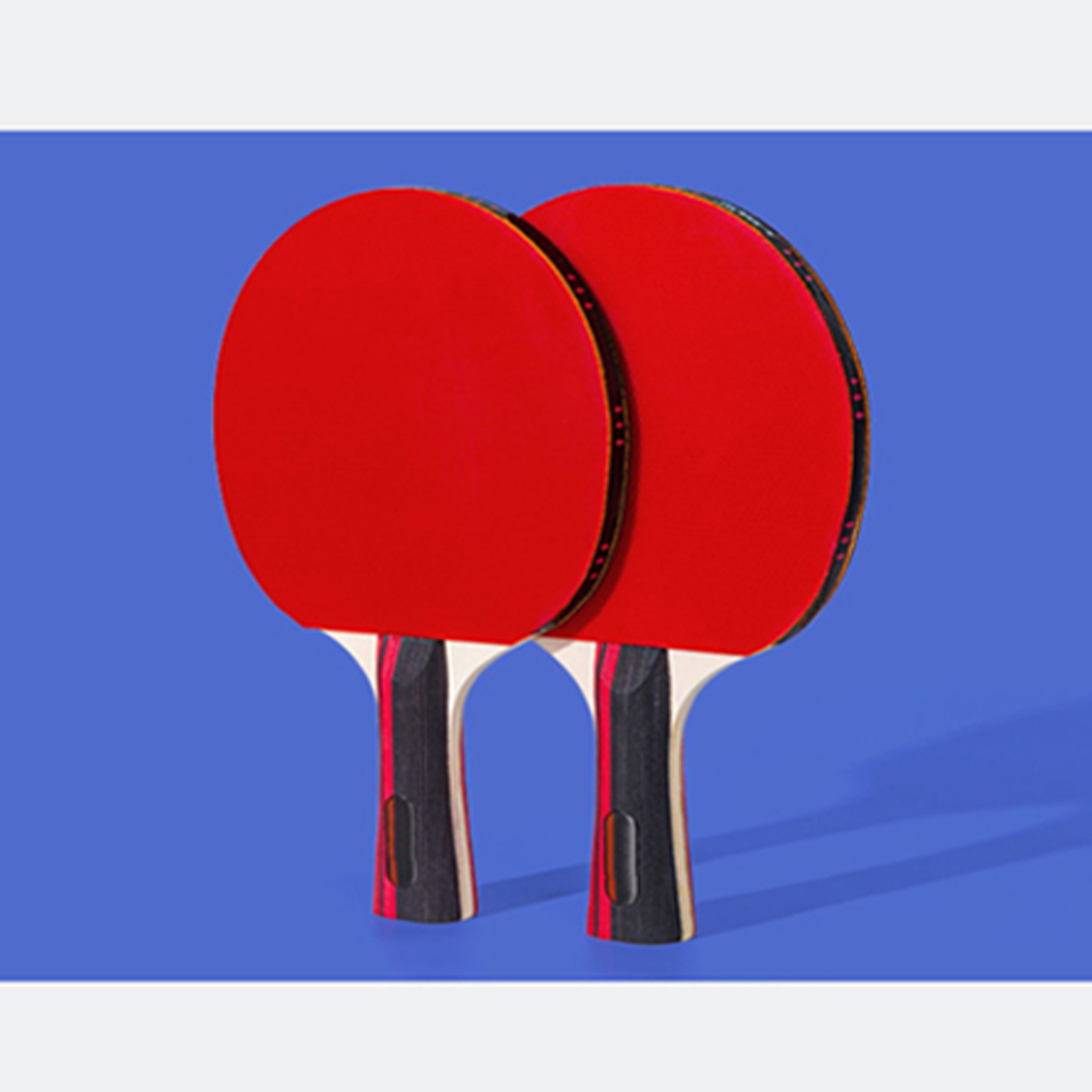 Set Raket Tenis Meja, 2 Raket Premium dan 3 Bola Tenis Meja Spons Lembut Karet Ping Pong Paddle Senston, Raket Tenis Meja