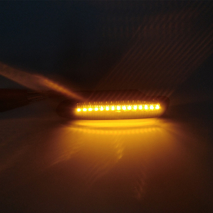 Feux de position latéraux séquentiels fumés ADT avec LED, couleur ambre, pour rétroviseurs latéraux de la Série 3 E46 - Product Image 5