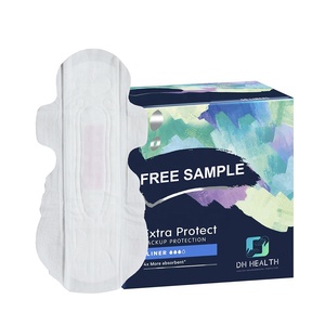 Serviettes hygiéniques féminines jetables Alwaying biodégradables, respirantes, à ailettes, pour flux abondant, en coton biologique - Product Image 1