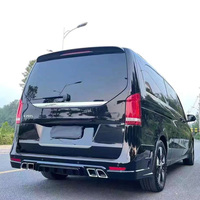 Pare-chocs de voiture, diffuseur arrière, capot, phares, feux arrière, kit carrosserie style AMG S580 pour Mercedes Benz Vito W447 2016-2025