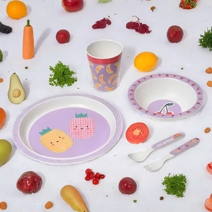 5 Sets of <strong>Children's</strong> Tableware - Dinner <strong>Plates</strong> - Product Image 5