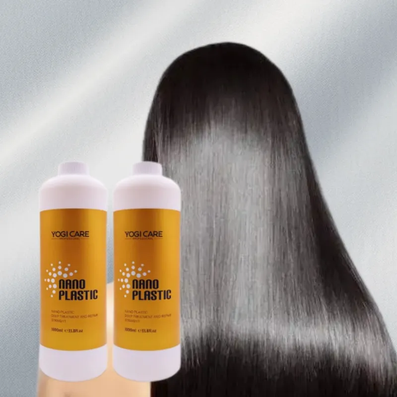 Neuzugang Nano weiches glattes Haar Keratin Salonbehandlung Creme für glattes Haar