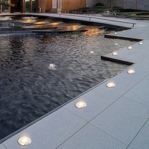 RGB impermeable ultrafino LED paisaje luz <span class=keywords><strong>Acero</strong></span> inoxidable 1W 12-24V IP67 impermeable IP Clasificación para patio al aire libre RGB - Product Image 1