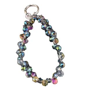 Correa de Muñeca para Teléfono Celular con Cadena Colgante de Moda, Clip Universal con Cuentas de Cristal en Forma de Lágrima de Fresa, Cordón para Teléfono Móvil - Product Image 2