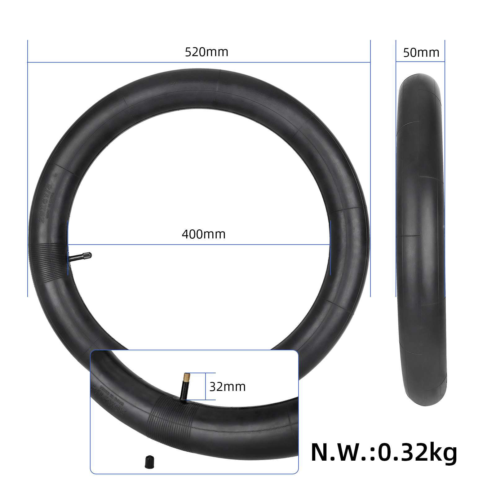 20 *4.0 Extral Inner Tube