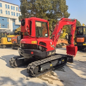 Excavatrice Kubota 161 KX161-3 d'occasion de 6 tonnes, modèle japonais U55 KX155 KX161 KX163, en vente avec composants essentiels - Product Image 3