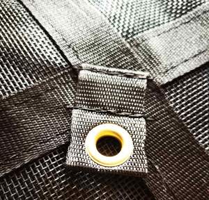 LIYUAN maglia telo Dumpster Roll up rete in Pvc rete telone trattore rimorchi telone coperture per autocarri con cassone ribaltabile con occhielli - Product Image 6