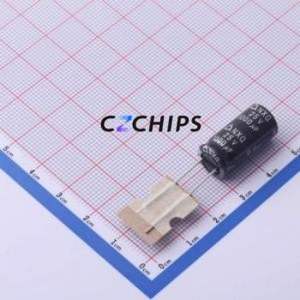 Condensador Electrolítico de Aluminio de Orificio Pasante NXQ25V1000M10*20 5.0TP, Orificio Pasante, D10xL20mm 1000uF 20% 25V 2.5A-100kHz - Product Image 1