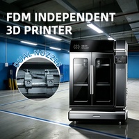 Printer 3D FDM Industri IDEX dengan Ekstruder Ganda Independen Berkinerja Tinggi untuk Bahan Rekayasa ABS PETG