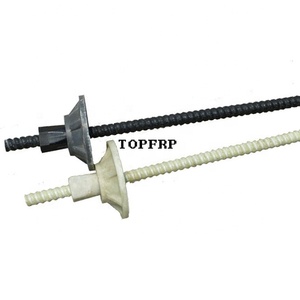 Corrosion Resistant Solid or Hollow FRP Thread <b>Rod</b> Fiberglass Rock Bolts - Product Image 2