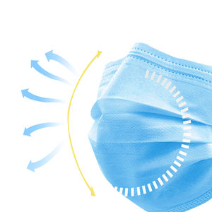 Máscaras Cirúrgicas Descartáveis CE ISO para Médicos e Enfermeiros, Consumíveis Médicos Respiráveis - Product Image 4