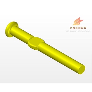 Alta calidad 0,6 PIN Círculo cuadrado Embalaje FFC FPC (Flex plano) Conector VN Proveedor en bolsa - Product Image 2