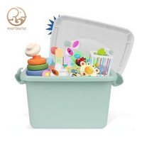 Jouet de dentition pour bébé, blocs empilables, jouets éducatifs 6 en 1 pour bébé de 6 à 12 mois, jouet Montessori