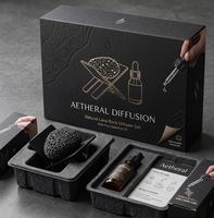 Diffuseur en fer métallique, pierre aromatique naturelle poreuse pour huiles essentielles, écologique, sans BPA, sans alcool, décoration intérieure, anti-stress