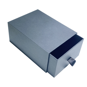 Wholesale Luxury Rigid Cardboard Slide Drawer Paper <b>Box</b> with UV Coating and Embossing Customizable Design for Jewels Packing - Product Image 6