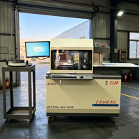 Mesin Pembengkok Huruf Saluran Otomatis CNC Presisi Tinggi AOKAI untuk Baja Tahan Karat/Aluminium/Paduan Aluminium dengan Kontrol PLC untuk Signage