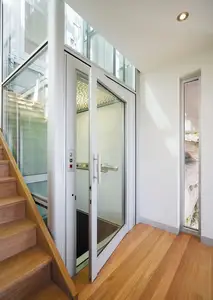Vertikal kursi roda pribadi ascenseur domestik Outdoor hidrolik dalam ruangan mengangkat kargo penumpang pengangkat rumah
