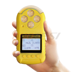 Détecteur de gaz portable 4-en-1 DUOTESI CE/ATEX CO/H2S/O2/EX Son/Lumière/Vibration Garantie 12 mois Marine/Chimique/Guyère - Product Image 1