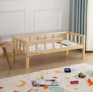 Barandilla de Seguridad para <span class=keywords><strong>Cama</strong></span> de Niños de Alta Calidad, Acoplable <span class=keywords><strong>a</strong></span> <span class=keywords><strong>Cama</strong></span> de Guarderí<span class=keywords><strong>a</strong></span>, de Madera Maciza para Siesta - Product Image 6