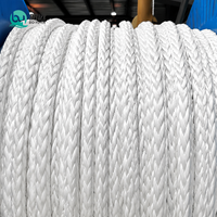 Corde en polyéthylène à très haut poids moléculaire Boyuan, 100% UHMWPE, 10 mm, corde statique flottante pour la navigation, fournitures marines