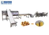 Petite machine entièrement automatique pour la fabrication de frites surgelées fraîches, ligne de production de frites de pommes de terre