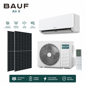 เครื่องปรับอากาศแบบแยกส่วนไฮบริดพลังงานแสงอาทิตย์ Bauf 12000 บีทียู ใช้สารทำความเย็น R32 50 เฮิรตซ์ ระบบออฟกริด เหมาะสำหรับพื้นที่แสงแดดจัด ประหยัดพลังงานระดับ A+++ รุ่น Ax35-1srp Ax35-wsp - Product Image 3
