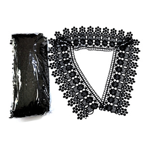 High Quality Chemical Polyester <strong>Heavy</strong> Embroidery Water Crochet Guipure <strong>Lace</strong> <strong>Fabric</strong> - Product Image 4