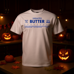 T-shirt d'Halloween pour groupe, motif beurre mignon, thème alimentaire - Product Image 3