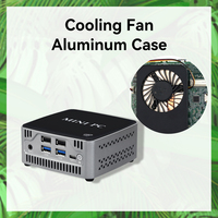 Mini Desktop 8th 9th Gen MiniPC Gaming PC DDR4 NVME 4K Intel Core I5 1135G7 I7 1165G7 HTPC Computadoras Desktop Computer