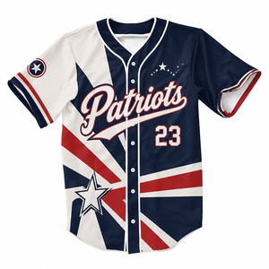 Maillot de baseball personnalisé, produits en dropshipping, blancs pour sublimation, vêtements imprimés à la demande, maillot de baseball - Product Image 1