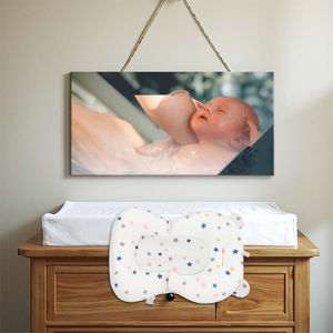 <span class=keywords><strong>Cuscino</strong></span> Galleggiante Regolabile per Vasca da Bagno con Stelle Bianche, Supporto Morbido Pieghevole per Neonati, <span class=keywords><strong>Cuscino</strong></span> di Sicurezza per il <span class=keywords><strong>Bagnetto</strong></span> - Product Image 3