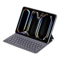 Nouvel étui clavier magique pour iPad nouvelle génération pour iPad Pro Air 2024 (11"/13") ultra fin avec pavé tactile sans fil pour charge USB-C 5.1