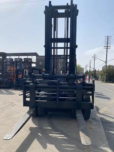 Vigoshop Well Maintained Second Hand TCM FD100 Diesel Forklift Low Working <b>Hours</b> Strong Lifting Capacity Single/<b>Three</b> Stage Mast - Product Image 2