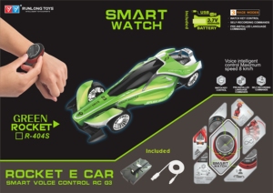 Lệnh bằng giọng nói RC xe-Có thể sạc lại 2.4GHz Đồng hồ thông minh kiểm soát xe-Bao gồm RC máy bay trực thăng-Nhựa ABS Pin hoạt động - Product Image 3