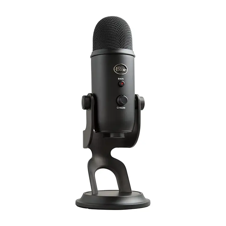 Gaming Recording Streaming Podcasting Logitech per i creatori Blue Yeti microfono USB per il gioco Streaming Kit