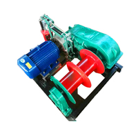 Treuil électrique/diesel le plus vendu de 0,3t à 5t, fonctionnalités personnalisables, utilisation facile, grande capacité d'enroulement, moteur à engrenages principal