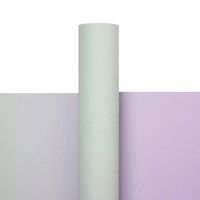 Nouvel emballage en papier coréen imperméable de couleur dégradée pour bonbons, emballage personnalisé pour bouquets de fleurs