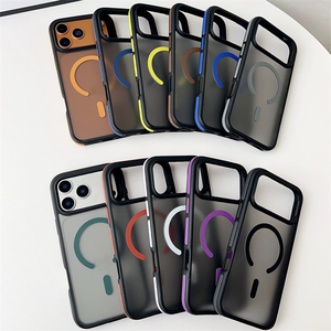 เคสโทรศัพท์มือถือ iPhone 17 18 แบบด้าน แม่เหล็กสองสี, เคส iPhone 18 Pro Max จัดส่งแบบ DDP เยอรมนี ตอบกลับรวดเร็ว - Product Image 4