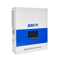 Onduleur solaire hybride parallèle 6,5 kW 48 V avec MPPT 120 A intégré, double sortie CA, prend en charge le générateur et la connexion au réseau