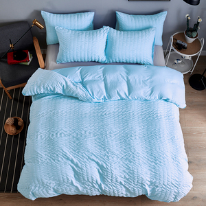 Hiện Đại Sang Trọng Màu Xanh Duvet Bìa Châu Âu-Phong Cách In Bộ Đồ Giường Set Cho Trẻ Em Dệt Kỹ Thuật Cho Nhà Sử Dụng - Product Image 6