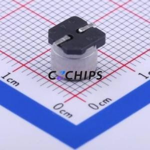 ตัวเก็บประจุแบบไฮบริดของแข็ง-ของเหลวอะลูมิเนียมอิเล็กโทรไลต์แบบ SMD รุ่น EEHZA1H220P, ขนาด D6.3xL5.8 มม. ความจุ 22uF ค่าความคลาดเคลื่อน 20% แรงดัน 50V กระแสไฟ 110mA ความถี่ 100Hz - Product Image 2