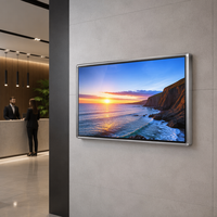 Écran LED publicitaire sur cadre en aluminium CNC sur mesure, traitement de surface par anodisation dure, marque QINGYANG