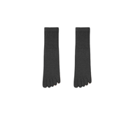 Chaussettes à cinq doigts en pur coton antibactériennes, absorbant la transpiration, sans coutures, désodorisantes et anti-frottement
