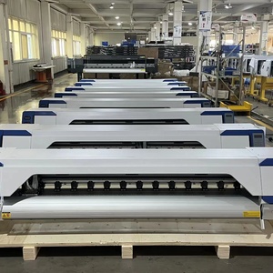 1.8m Máy in phun mực máy in cuốn sách cạnh kỹ thuật số 3.2m sinh thái dung môi máy in với 4 máy in cho thiết kế đồ họa - Product Image 3